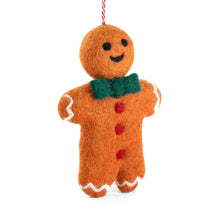 Load image into Gallery viewer, Charity Decoration-Felt-Gingerbread Man