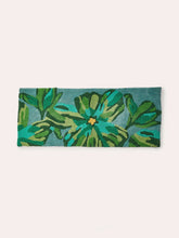 Load image into Gallery viewer, Dutch Floral Green Long Bath Mat