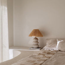Load image into Gallery viewer, Sofia Raffia Table Lamp