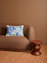 Load image into Gallery viewer, Marigold Blue Linen Cushion