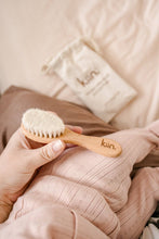 Load image into Gallery viewer, Wooden Baby Brush + Comb Set
