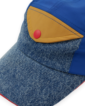 Load image into Gallery viewer, Colour Block Vintage Denim Cap