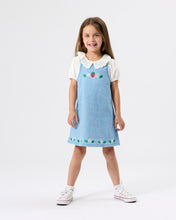 Load image into Gallery viewer, Wild Strawberry Pinafore Dress