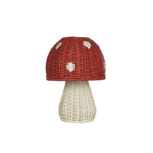 Load image into Gallery viewer, Olli Ella Toadstool Lamp - Red