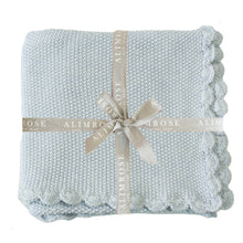 Load image into Gallery viewer, Knit Mini Moss Stitch Baby Blanket