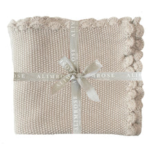 Load image into Gallery viewer, Knit Mini Moss Stitch Baby Blanket