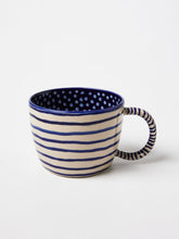 Load image into Gallery viewer, Chino Mug Navy Lines