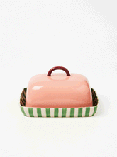 Load image into Gallery viewer, Bloomie Pink Butter Dish