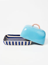 Load image into Gallery viewer, Bloomie Blue Butter Dish