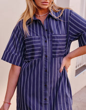Load image into Gallery viewer, Samara Shirt Midi Dress