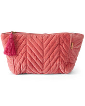 Load image into Gallery viewer, Strawberry Velvet Toiletry Bag