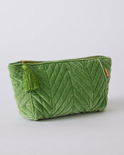 Load image into Gallery viewer, Pesto Velvet Toiletry Bag