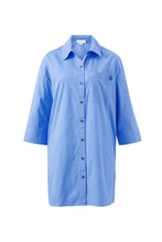Load image into Gallery viewer, Anna Shirt Dress - Amalfi Blue