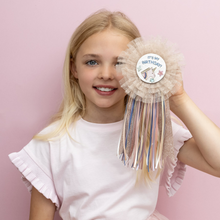 Load image into Gallery viewer, Unicorn Birthday Badge