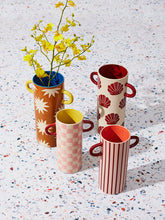 Load image into Gallery viewer, Griffe Tall Vase Mustard Star