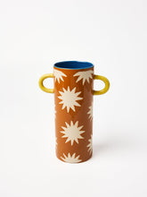 Load image into Gallery viewer, Griffe Tall Vase Mustard Star