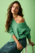 Load image into Gallery viewer, Emmie Knit Sweater Sea Green