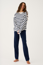 Load image into Gallery viewer, Rae Knit - Navy Stripe