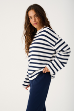 Load image into Gallery viewer, Rae Knit - Navy Stripe