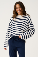 Load image into Gallery viewer, Rae Knit - Navy Stripe