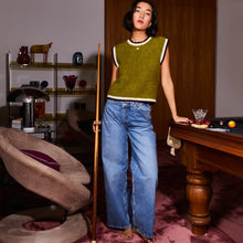 Load image into Gallery viewer, Eleni Knit Vest - Juniper