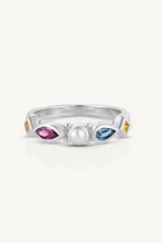 Load image into Gallery viewer, Piper Cluster Silver Ring