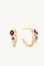 Load image into Gallery viewer, Sorrento Gold Hoops
