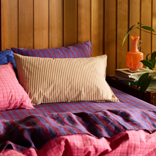 Load image into Gallery viewer, Cordell Cotton Pillowcase Set - Rosewood