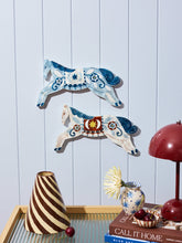 Load image into Gallery viewer, Paloma Horse Wall Tile - Blue
