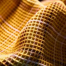 Load image into Gallery viewer, Frances Waffle Tea Towel - Ochre