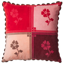 Load image into Gallery viewer, Bonny Reversible Velvet Cushion - Sienna