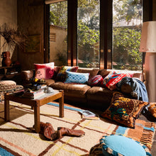 Load image into Gallery viewer, Bonny Reversible Velvet Cushion - Sienna