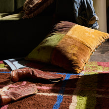 Load image into Gallery viewer, Bonny Reversible Velvet Cushion - Tigers Eye