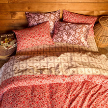 Load image into Gallery viewer, Magnolia Cotton Pillowcase Set - Poppy