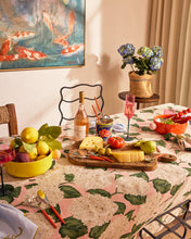 Load image into Gallery viewer, Hydrangea Pink Tablecloth
