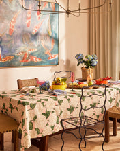 Load image into Gallery viewer, Hydrangea Pink Tablecloth