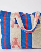 Load image into Gallery viewer, Lobster Fan Club Terry Oversized Beach Bag