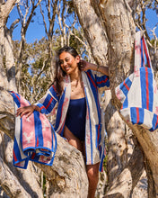 Load image into Gallery viewer, Lobster Fan Club Terry Oversized Beach Bag