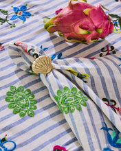 Load image into Gallery viewer, Malabar Floral Embroidered Napkin Set