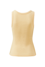 Load image into Gallery viewer, Zoe Contour Rib Singlet - Butter