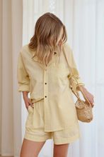 Load image into Gallery viewer, Peta Oversized Shirt - Faded Sun Check