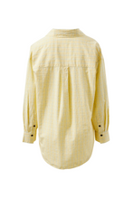 Load image into Gallery viewer, Peta Oversized Shirt - Faded Sun Check