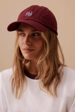 Load image into Gallery viewer, Ceres Monogram Cap - Burgundy