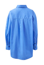 Load image into Gallery viewer, Peta Oversized Shirt - Amalfi Blue