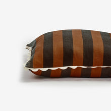 Load image into Gallery viewer, Bold Stripe Cushion - Hazelnut