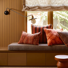 Load image into Gallery viewer, Bold Stripe Cushion - Hazelnut