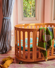 Load image into Gallery viewer, Home Among The Gumtrees Cotton Knitted Blanket