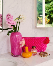 Load image into Gallery viewer, Me And You Velvet Toiletry Bag