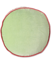Load image into Gallery viewer, Minted Velvet Pea Cushion