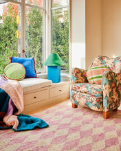 Load image into Gallery viewer, Minted Velvet Pea Cushion